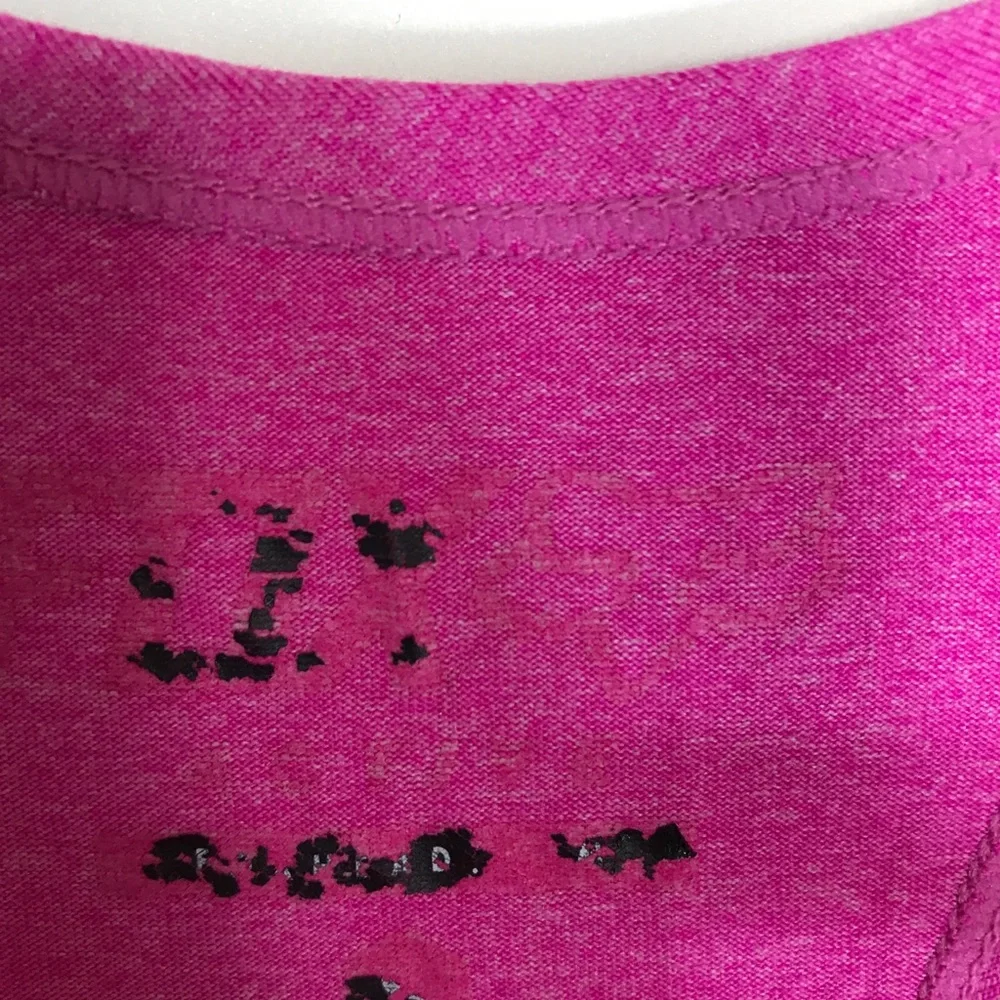 Fox Racing Tank Top Womens Large Pink Sleeveless Shirt Pullover - Picture 4 of 7